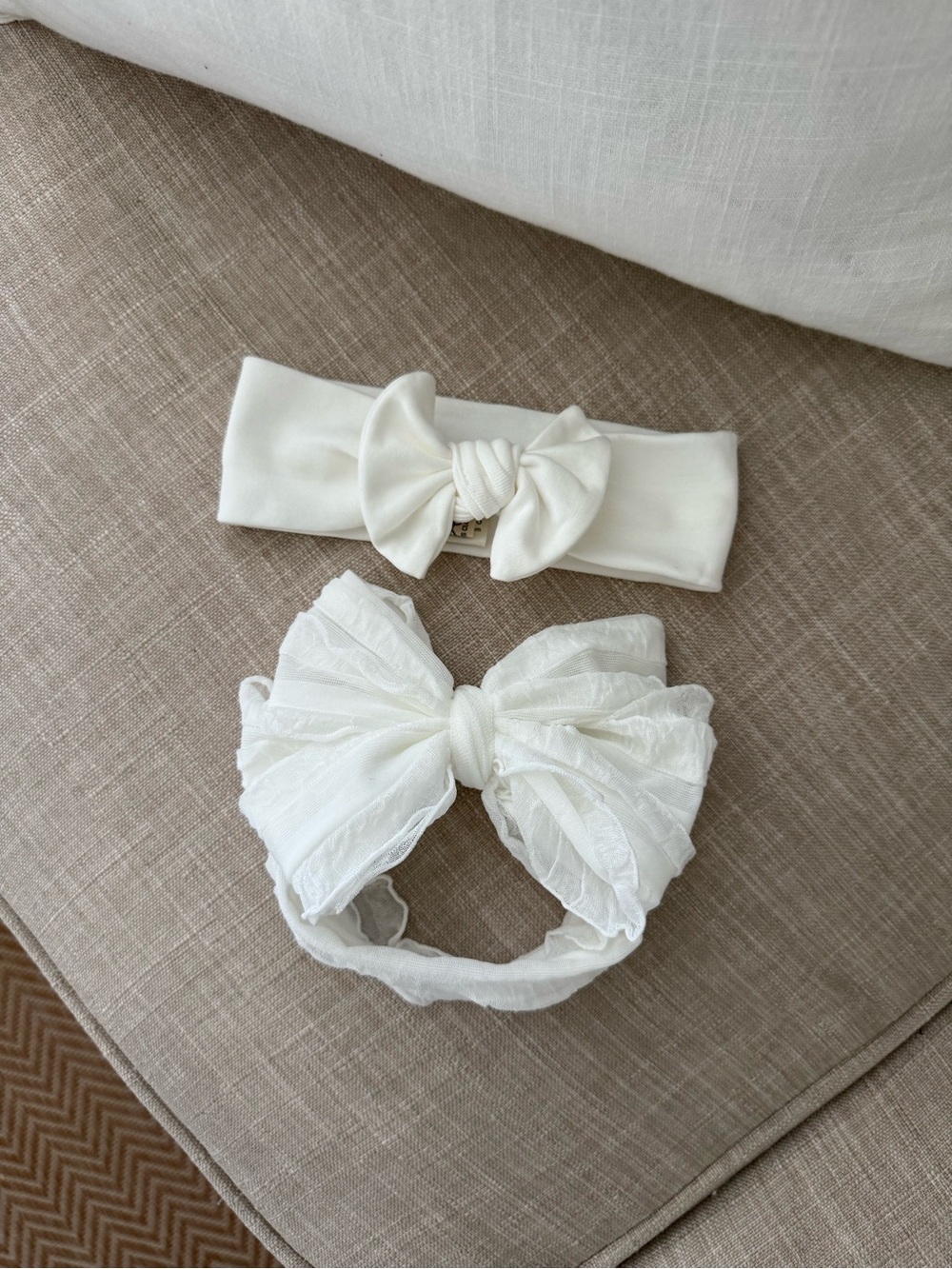 Baby girl bow bundle